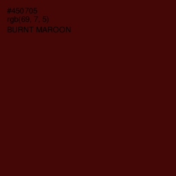 #450705 - Burnt Maroon Color Image